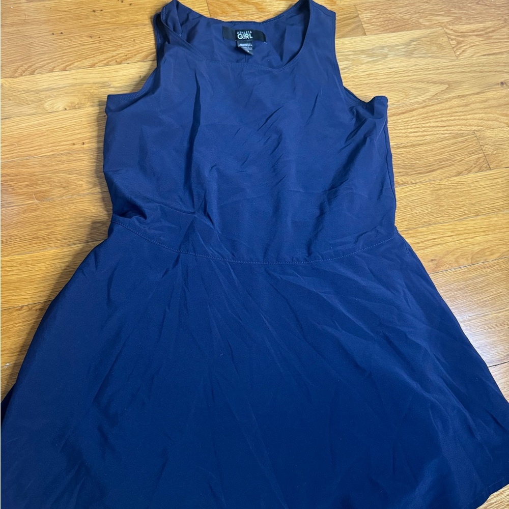 Athleta Girl Navy Dress, XS (6)